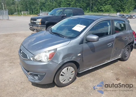 2017 Mitsubishi Mirage Es из США, поврежденный, VIN ML32A3HJ7HH019374